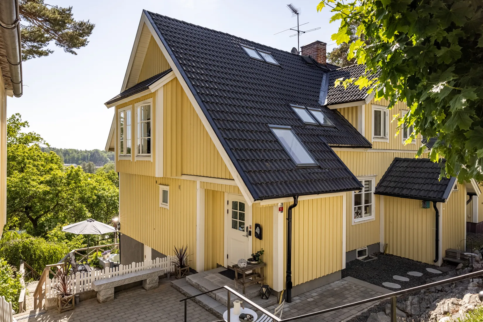 Radhus, Rinkebyvägen 15A, Duvbo, Sundbyberg