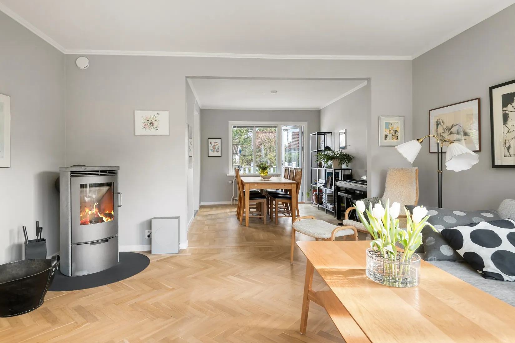 Villa, Högsvägen 11, Örby, Mark