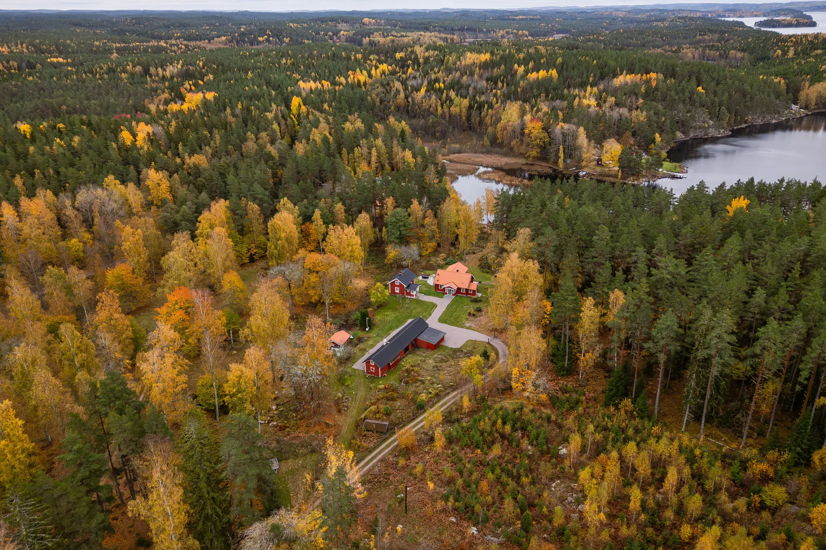 Villa, Andersbovägen Långviken 1, Blåvik, Boxholm