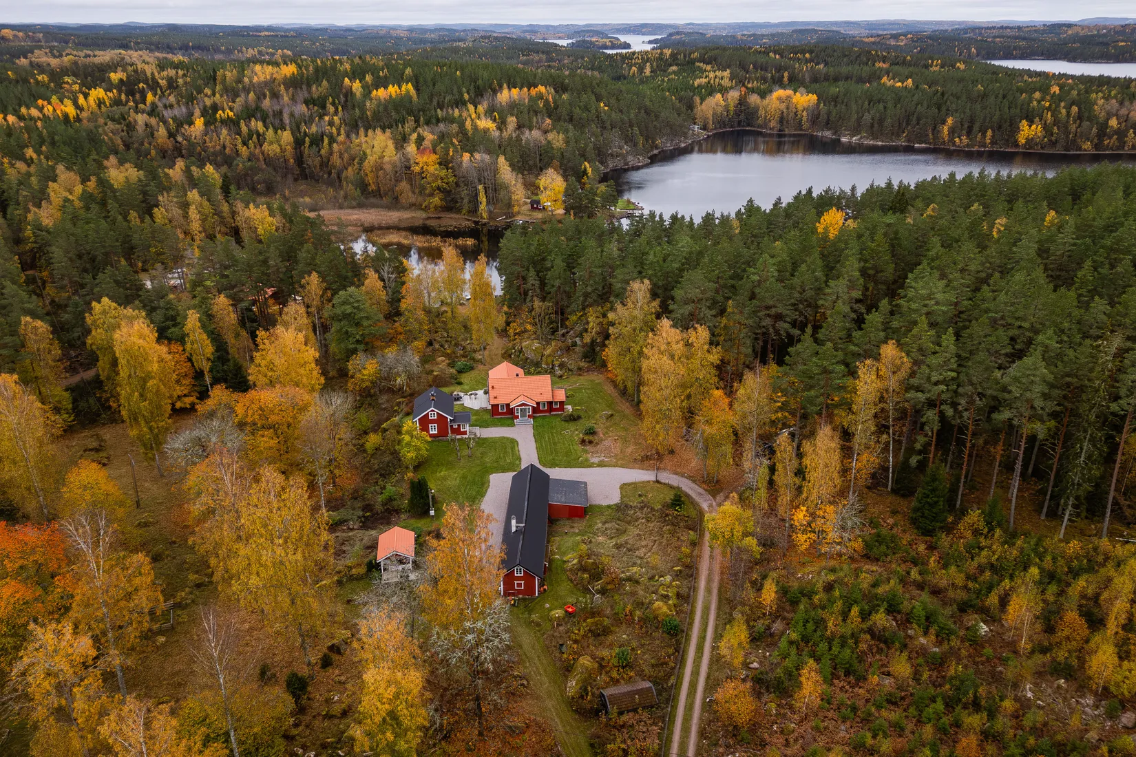 Villa, Andersbovägen Långviken 1, Blåvik, Boxholm