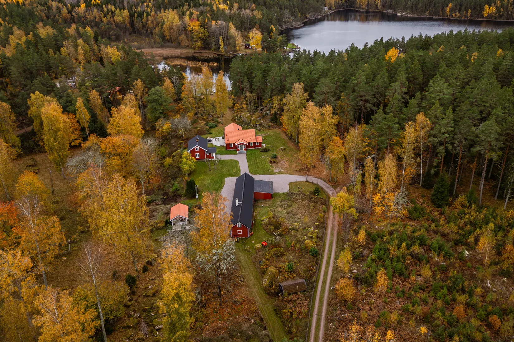 Villa, Andersbovägen Långviken 1, Blåvik, Boxholm