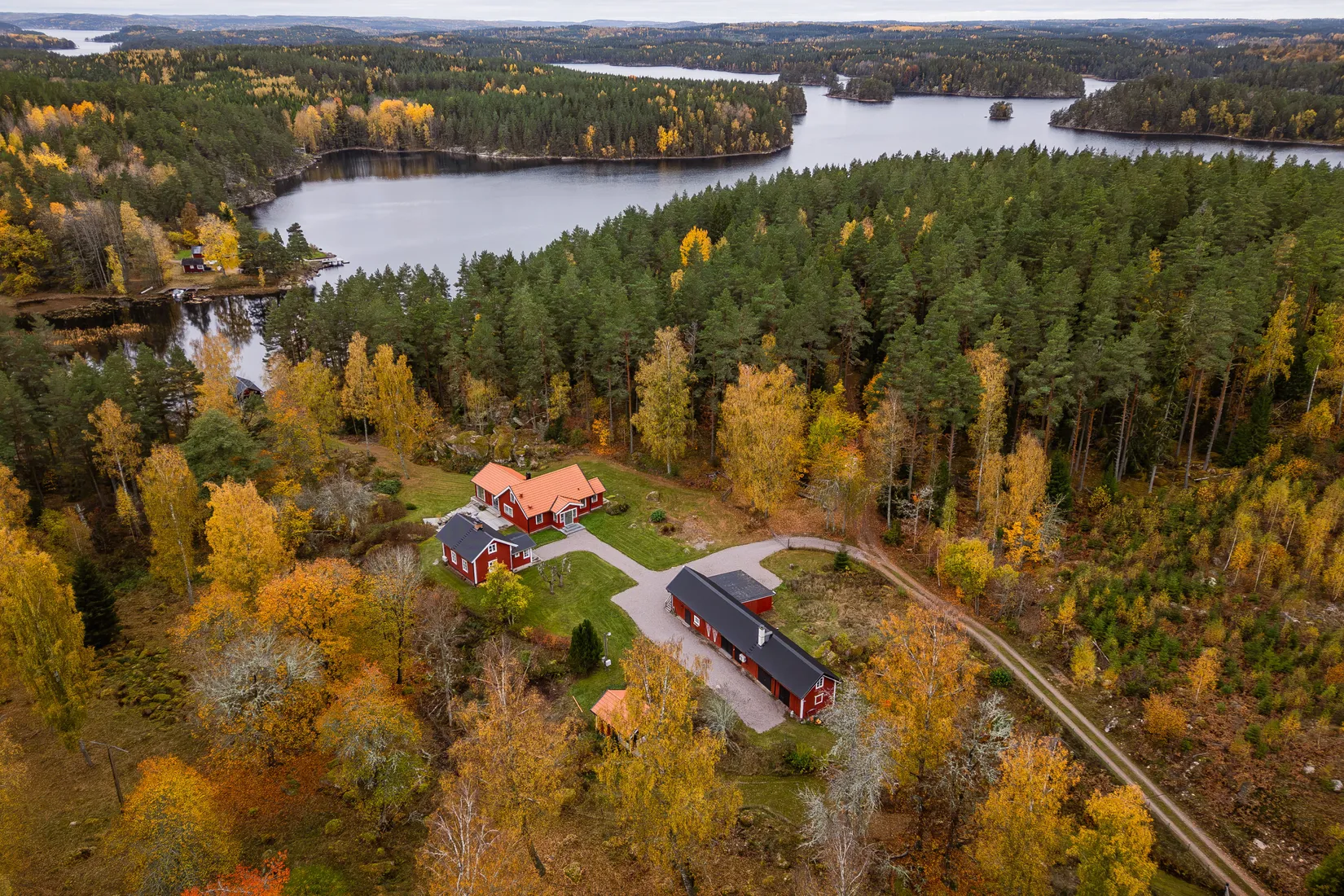 Villa, Andersbovägen Långviken 1, Blåvik, Boxholm