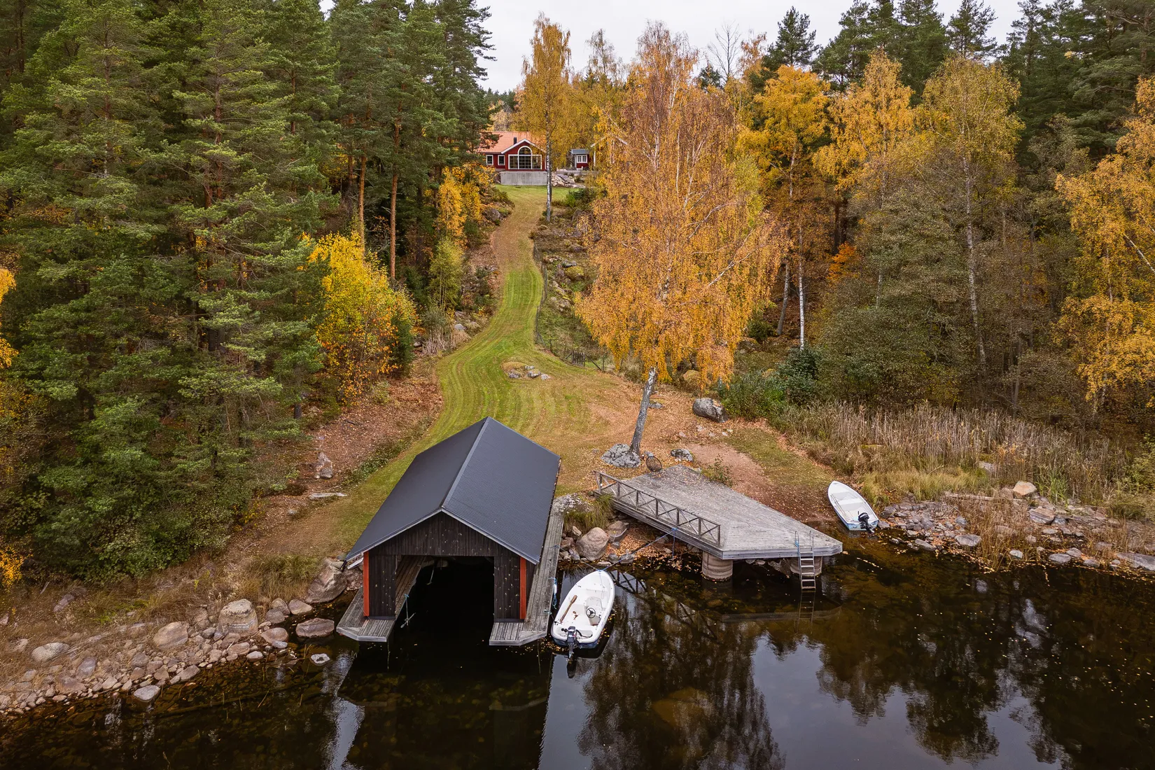 Villa, Andersbovägen Långviken 1, Blåvik, Boxholm