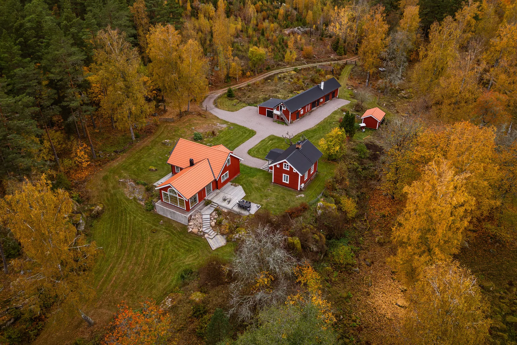 Villa, Andersbovägen Långviken 1, Blåvik, Boxholm