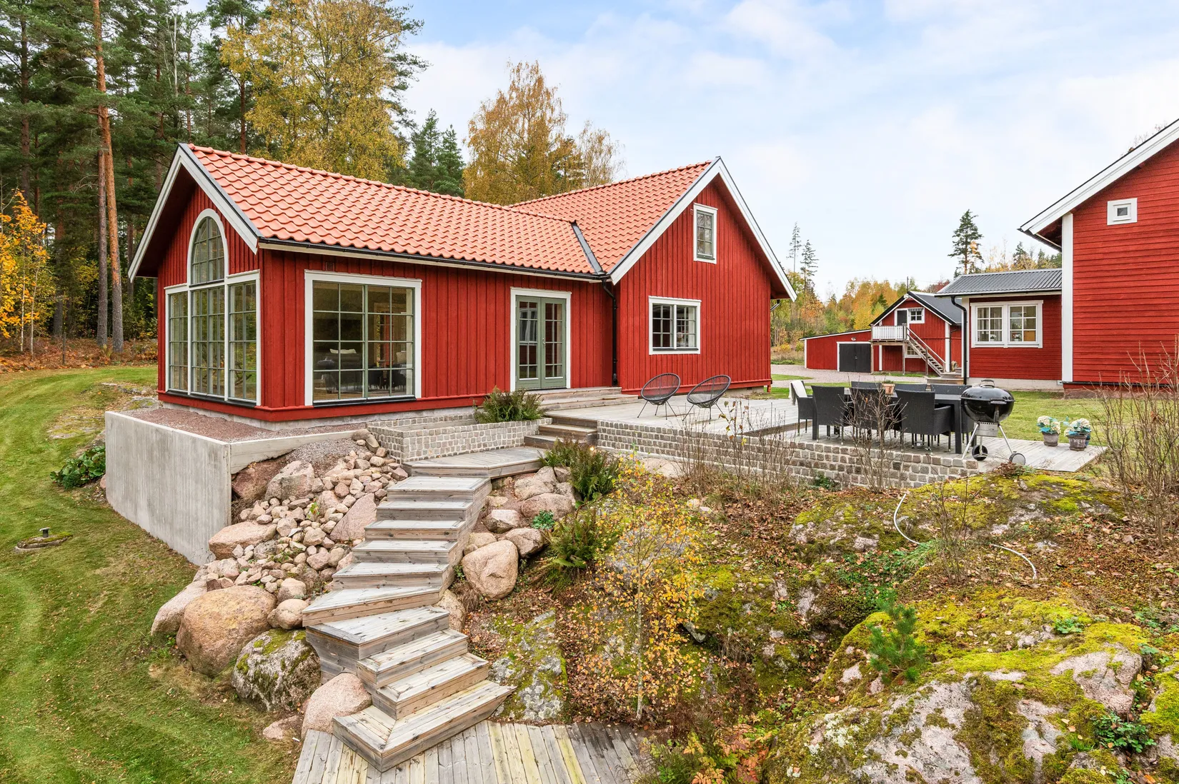 Villa, Andersbovägen Långviken 1, Blåvik, Boxholm