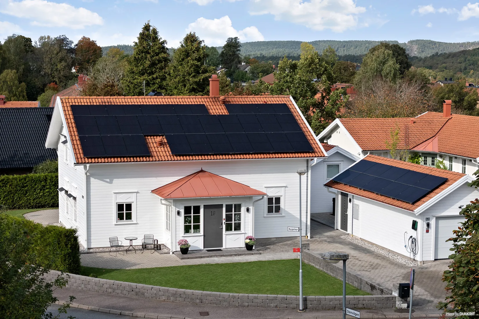 Villa, Bygatan 19, Klinten, Alingsås