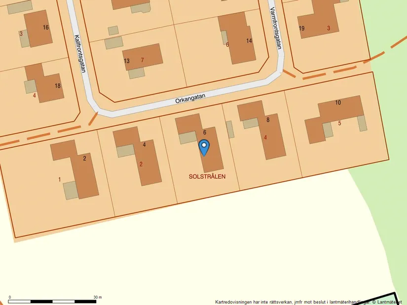 Villa, Orkangatan 6, Talltorp, Västerås