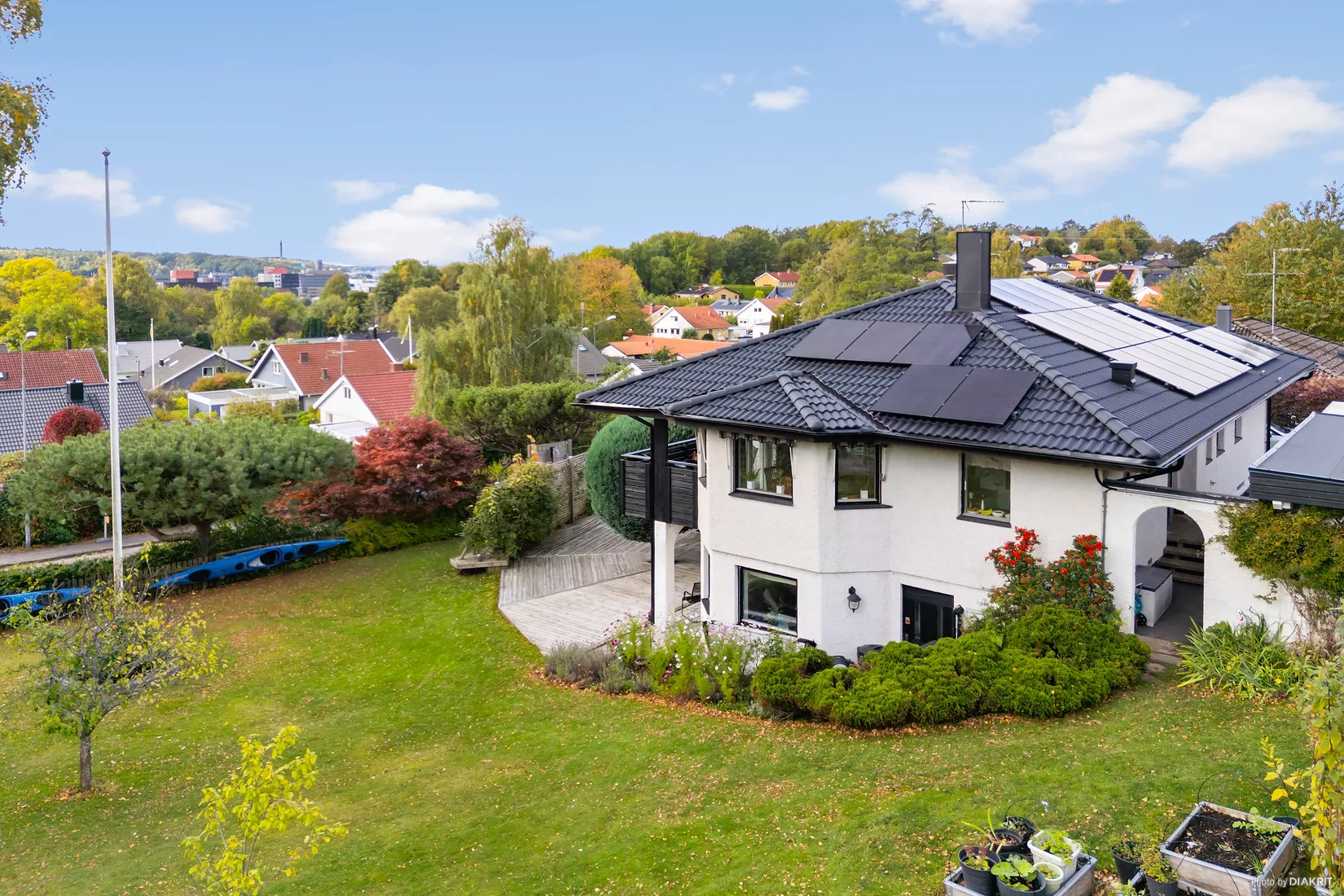 Villa, Hakvingegatan 12, Hulelyckan, Mölndal