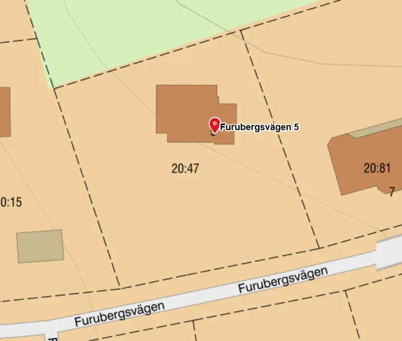 Villa, Furubergsvägen 5, Folkparksområdet, Upplands Väsby