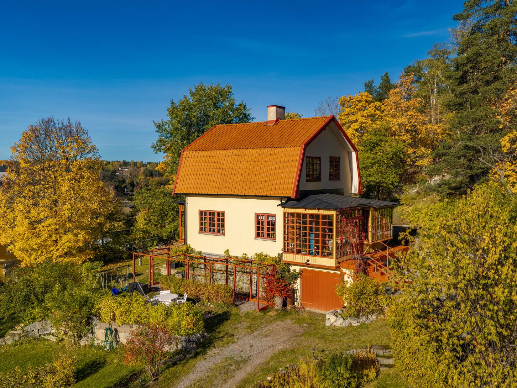 Villa, Furubergsvägen 5, Folkparksområdet, Upplands Väsby