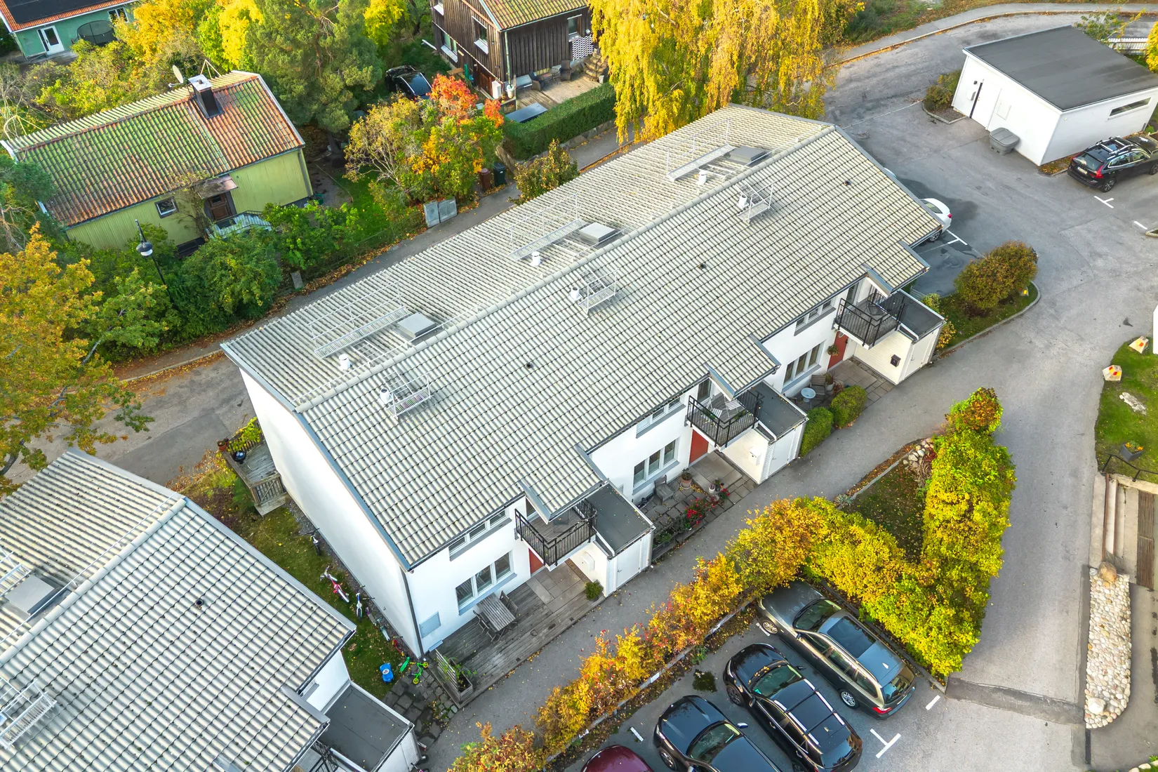 Radhus, Rimbertsvägen 14, Aspudden, Stockholm