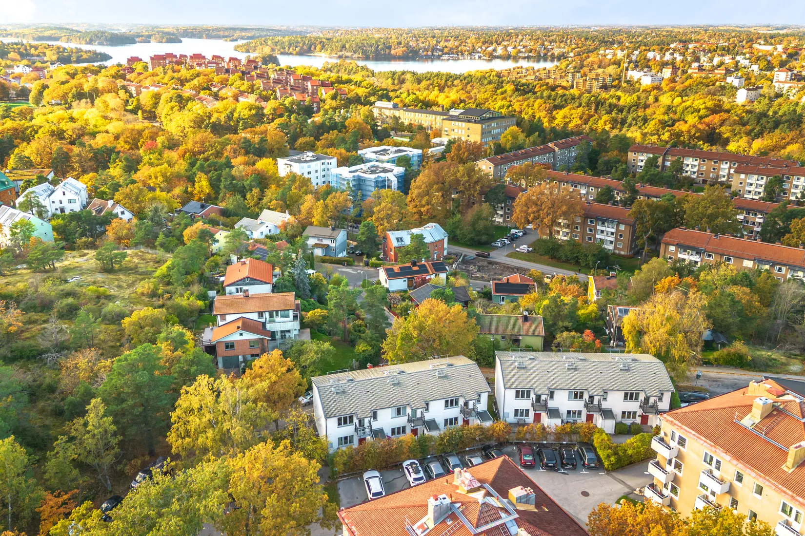 Radhus, Rimbertsvägen 14, Aspudden, Stockholm