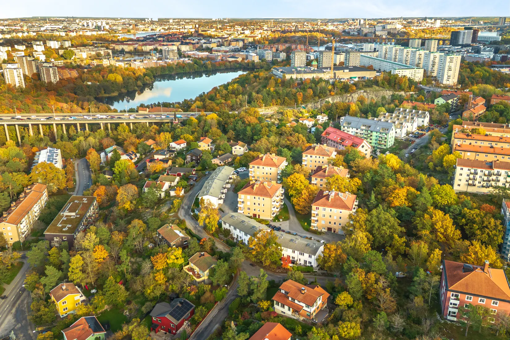 Radhus, Rimbertsvägen 14, Aspudden, Stockholm