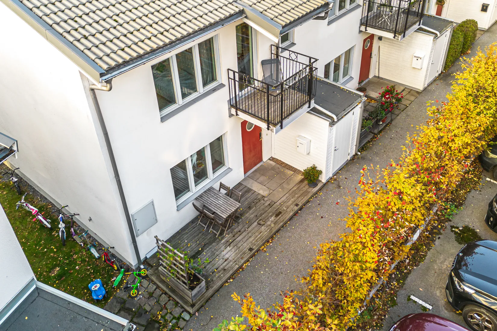 Radhus, Rimbertsvägen 14, Aspudden, Stockholm