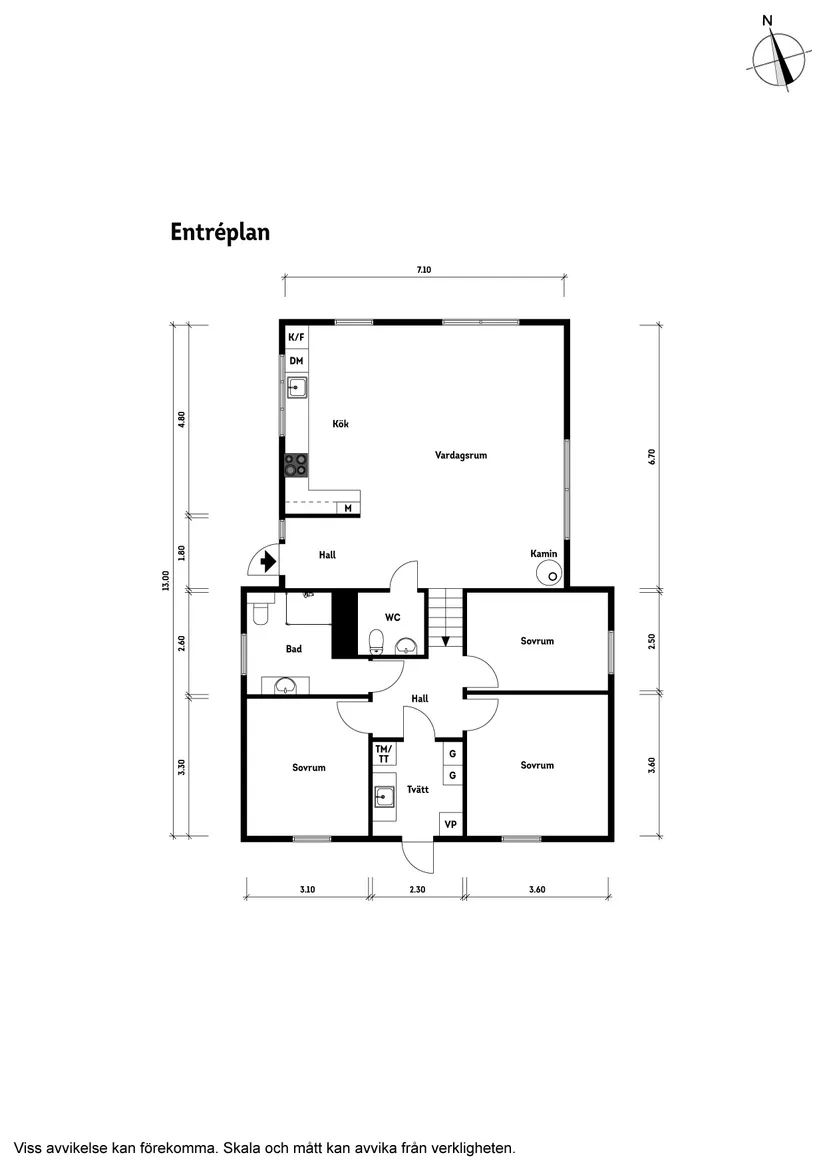 Villa, Nancys promenad 22, Åsa, Kungsbacka