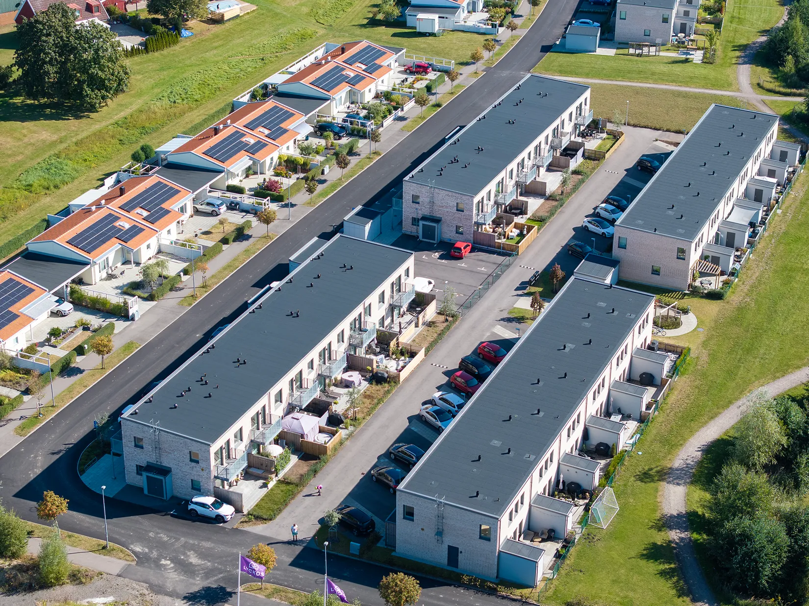 Radhus, Lilla Byvägen 2D, Häljarp, Landskrona