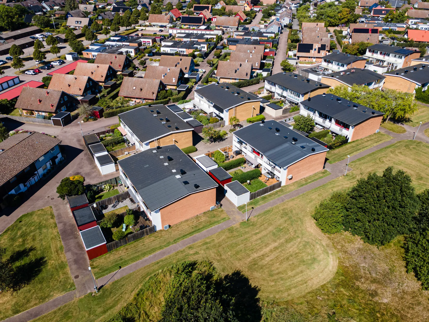 Radhus, Plöjargränd 73, Östra Lerberget, Höganäs