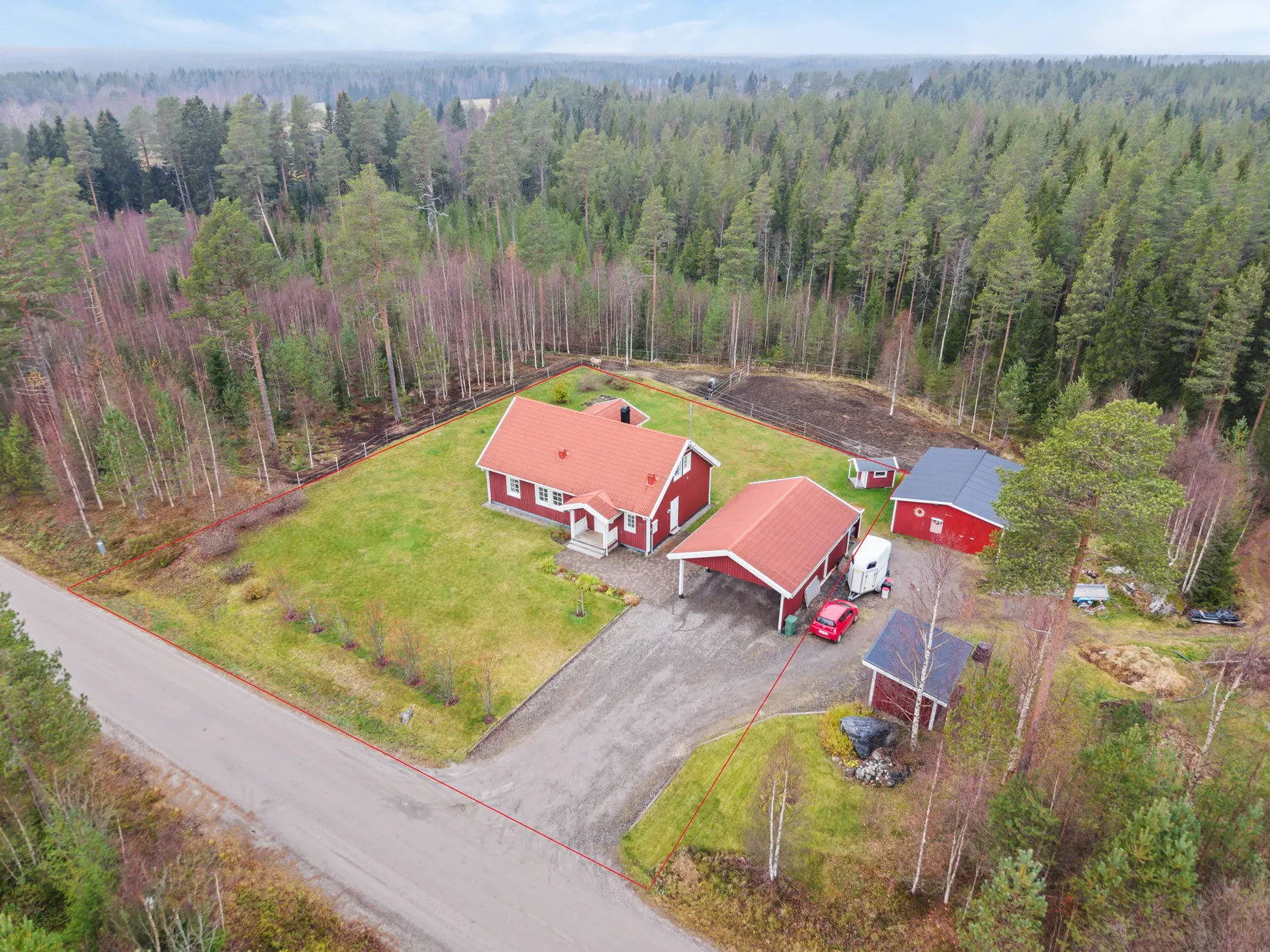 Villa, Fäbodåkern 22B, Fäbodåkern, Umeå