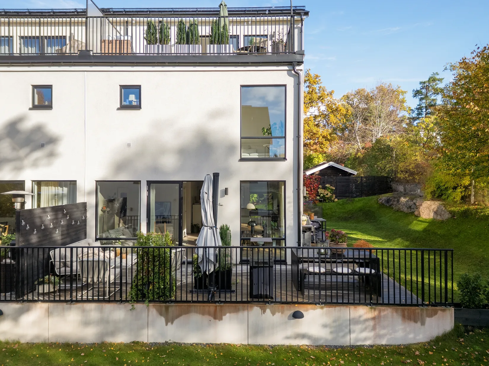 Radhus, Hugins Väg 18, Skuru - Nacka, Nacka