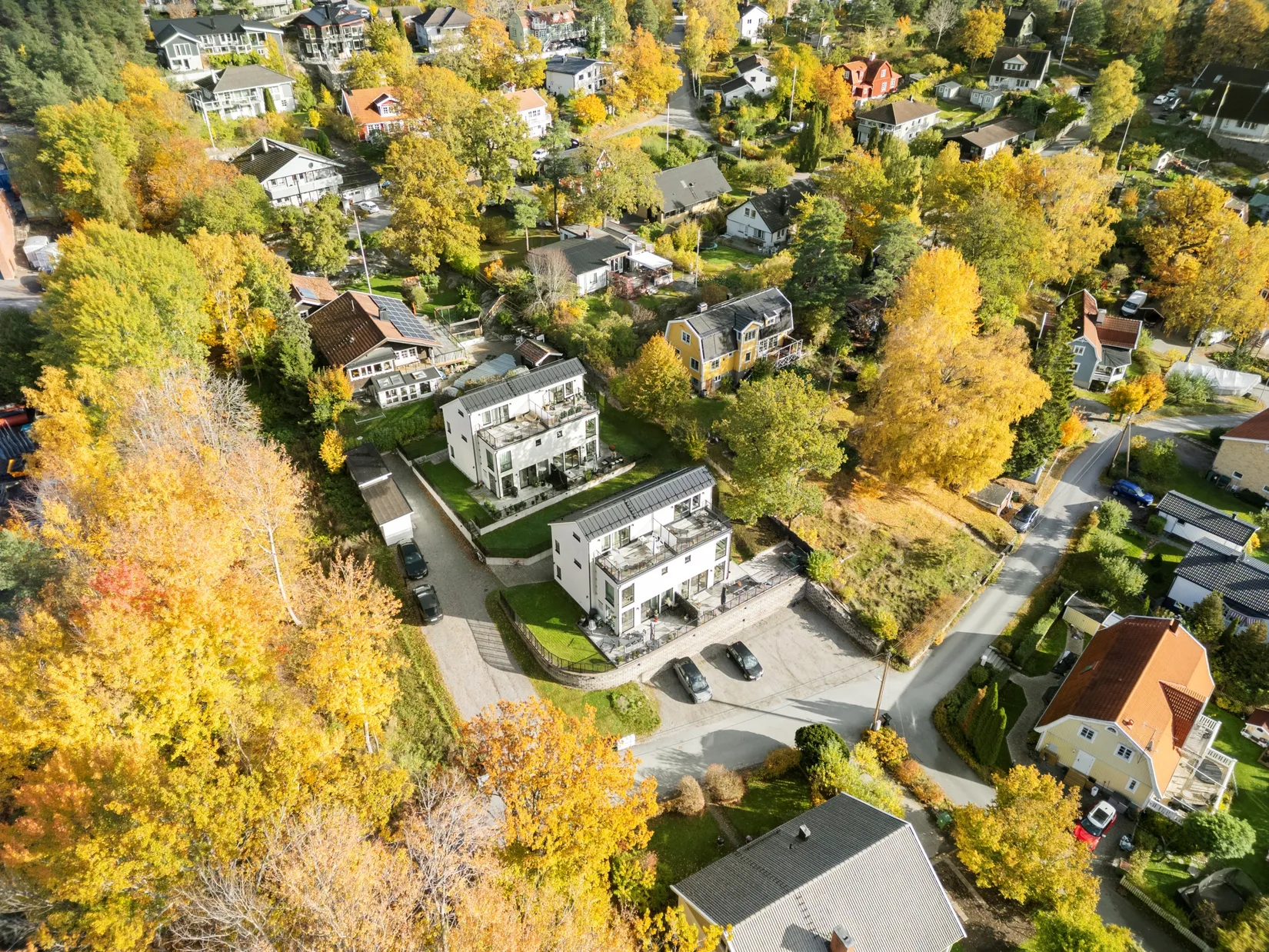 Radhus, Hugins Väg 18, Skuru - Nacka, Nacka