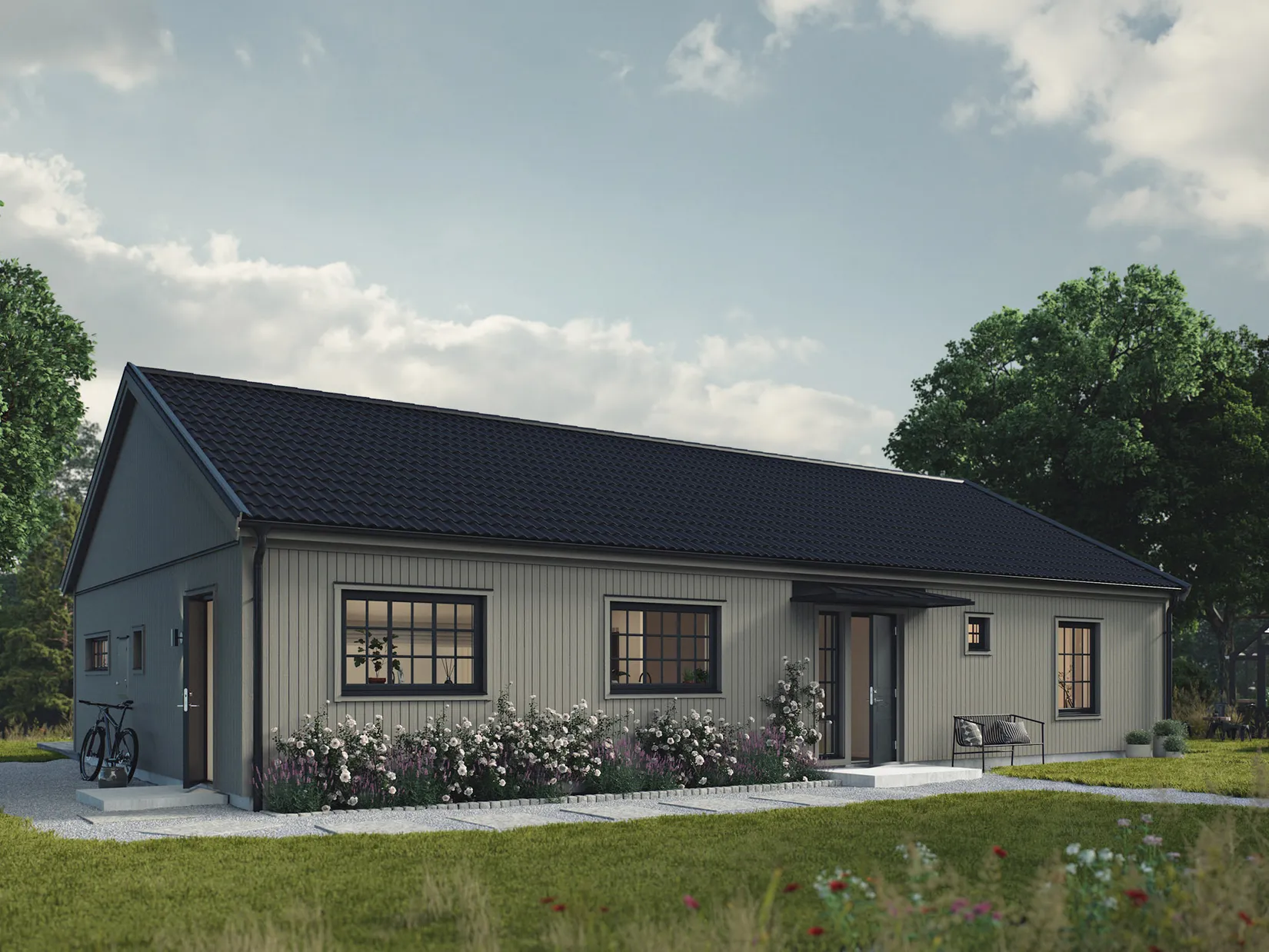 Tomt, Granitvägen 4, Stenskogen, Höör
