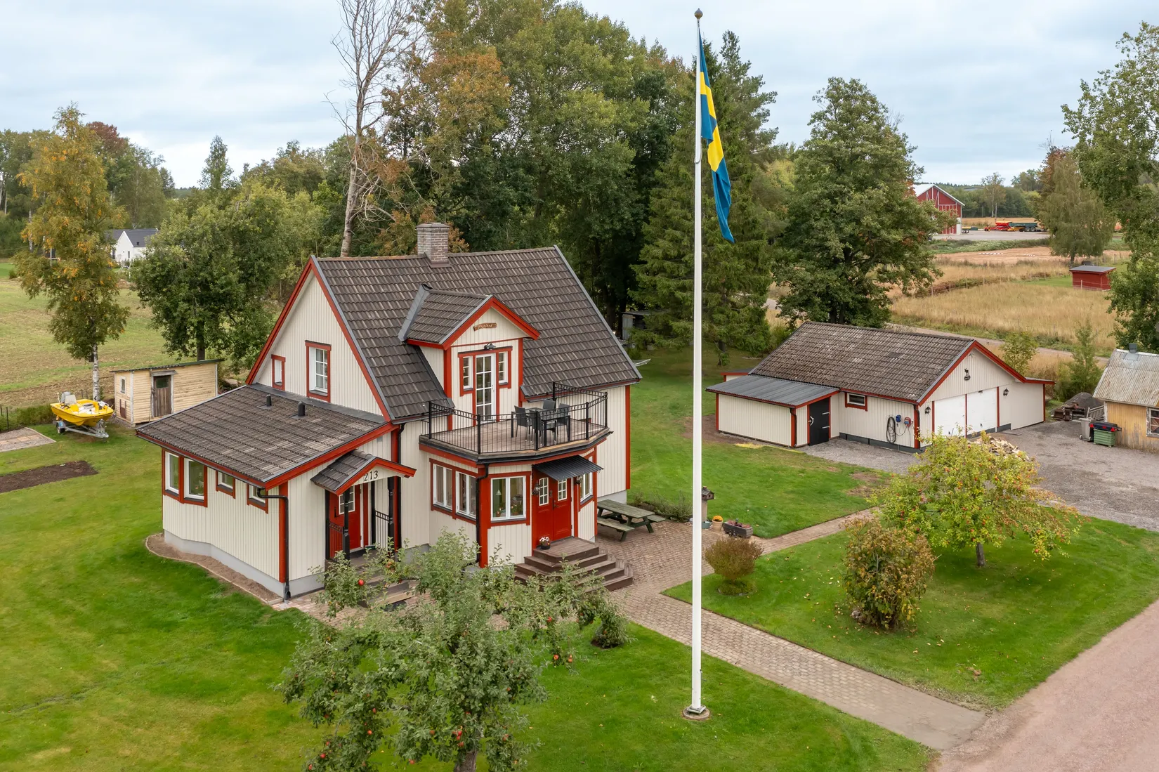 Villa, Nedra Vesta Hagalund 213, Hagalund, Kumla