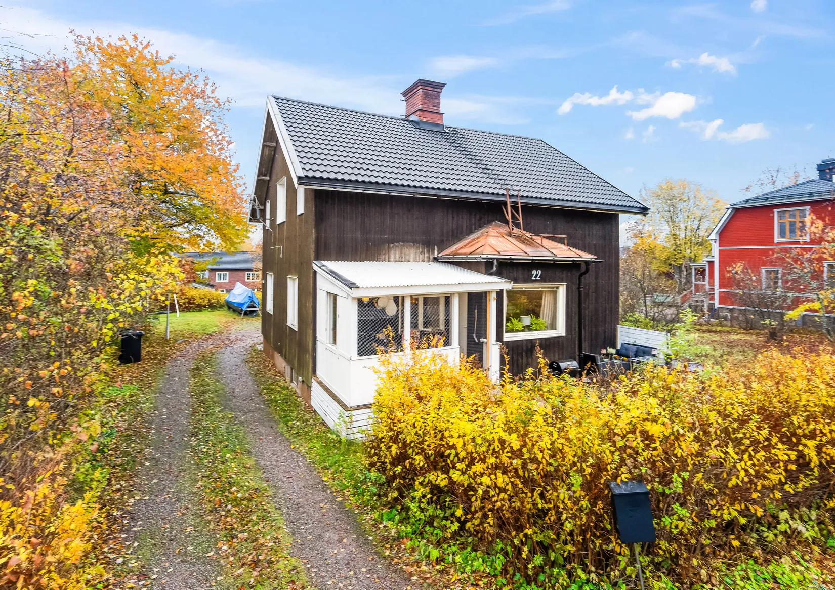 Villa, Allévägen 22, Barrsätra, Sandviken