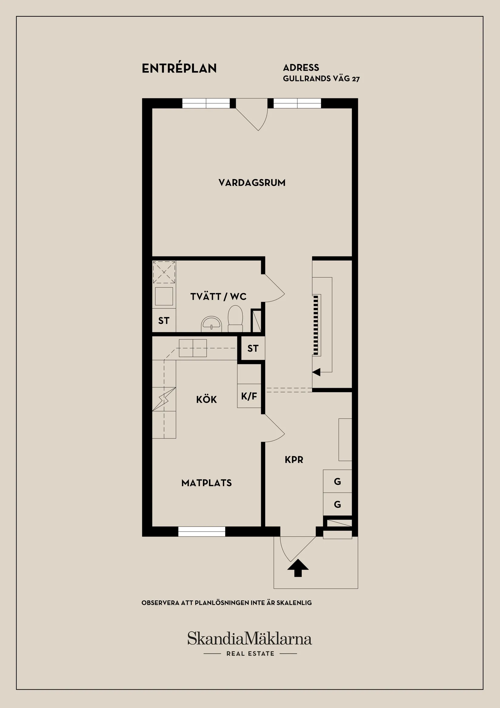 Radhus, Gullrands väg 27, Hallunda, Botkyrka