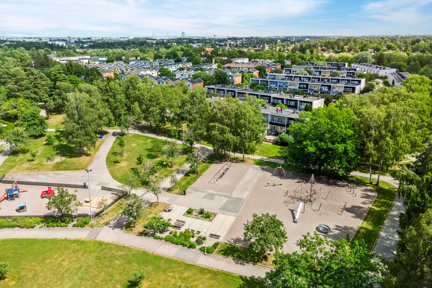 Radhus, Kärrgränd 90, Kälvesta, Stockholm