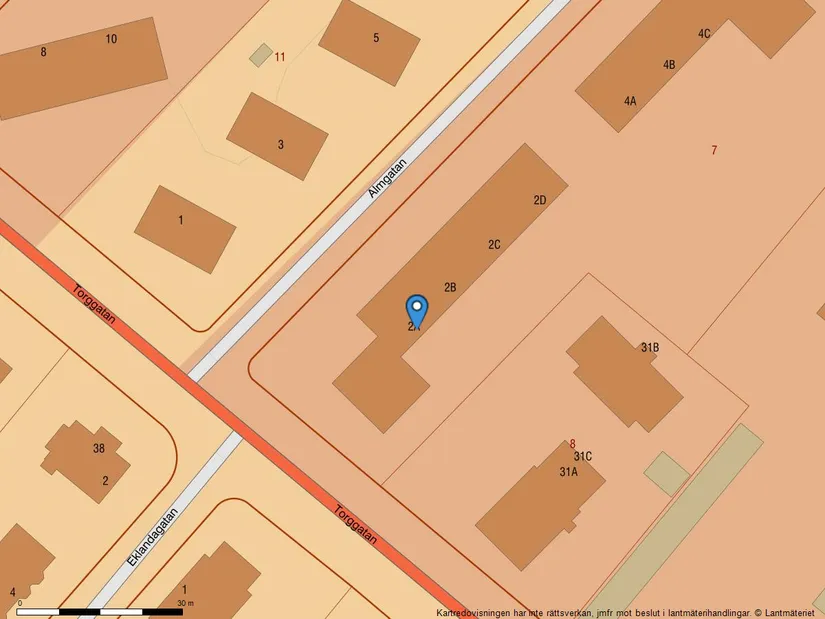 Bostadsrätt, Almgatan 2B, Vara