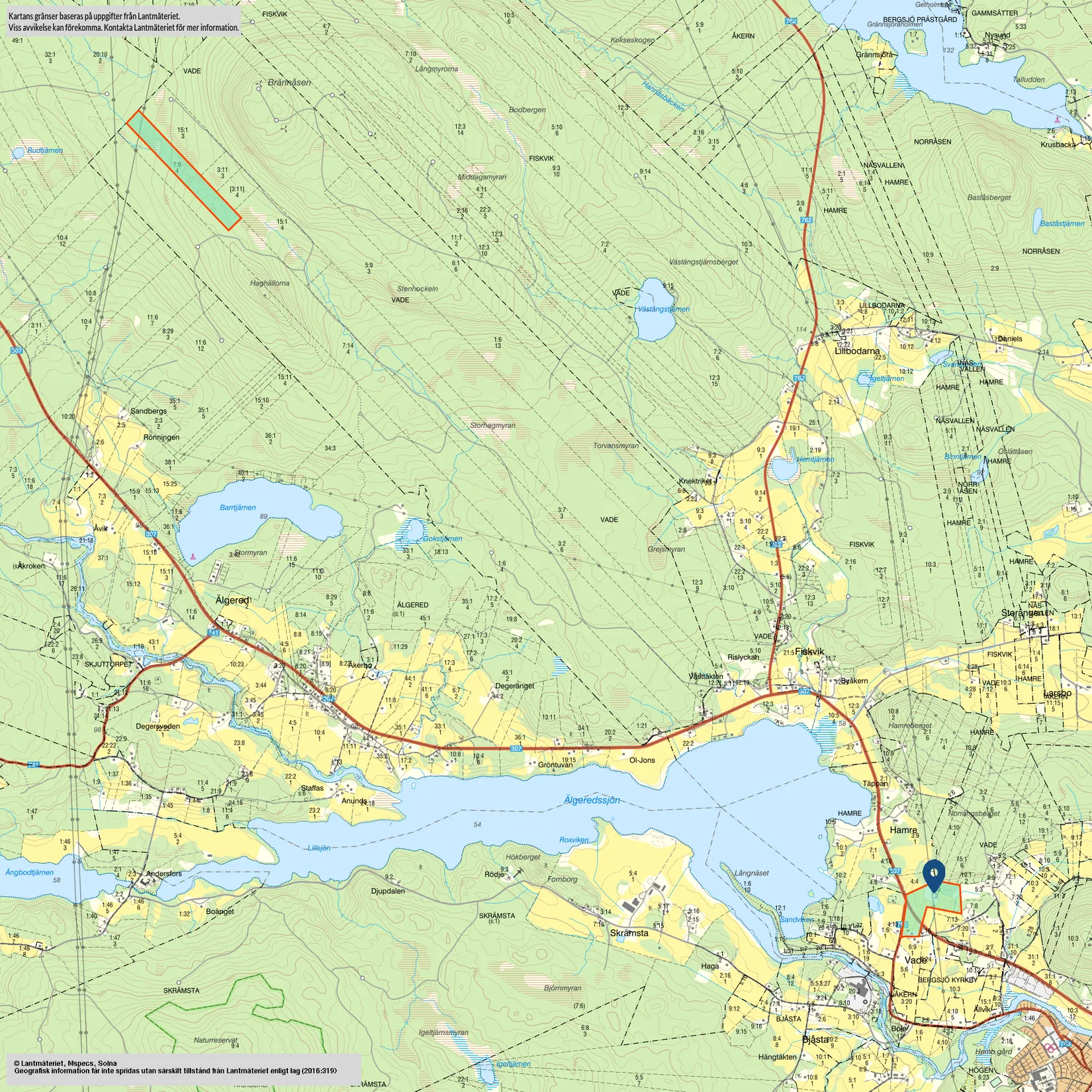 Gård/Skog, Vade 250, Bergsjö-Vade, Nordanstig