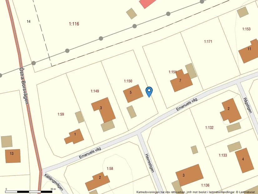Villa, Emanuels väg 5, Vedevåg, Lindesberg