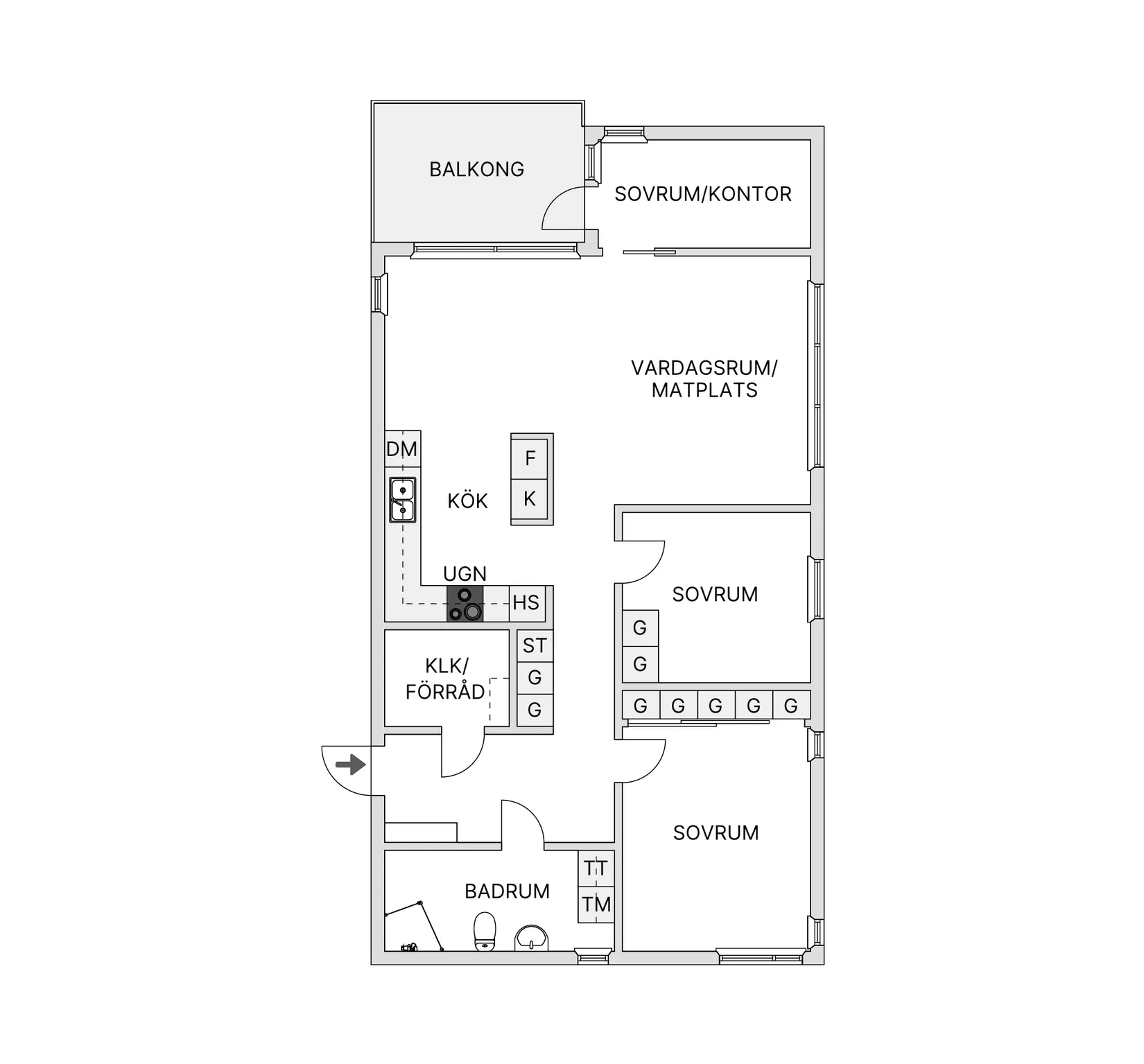 Bostadsrätt, Norra Skeppspromenaden 9, Eriksberg, Göteborg