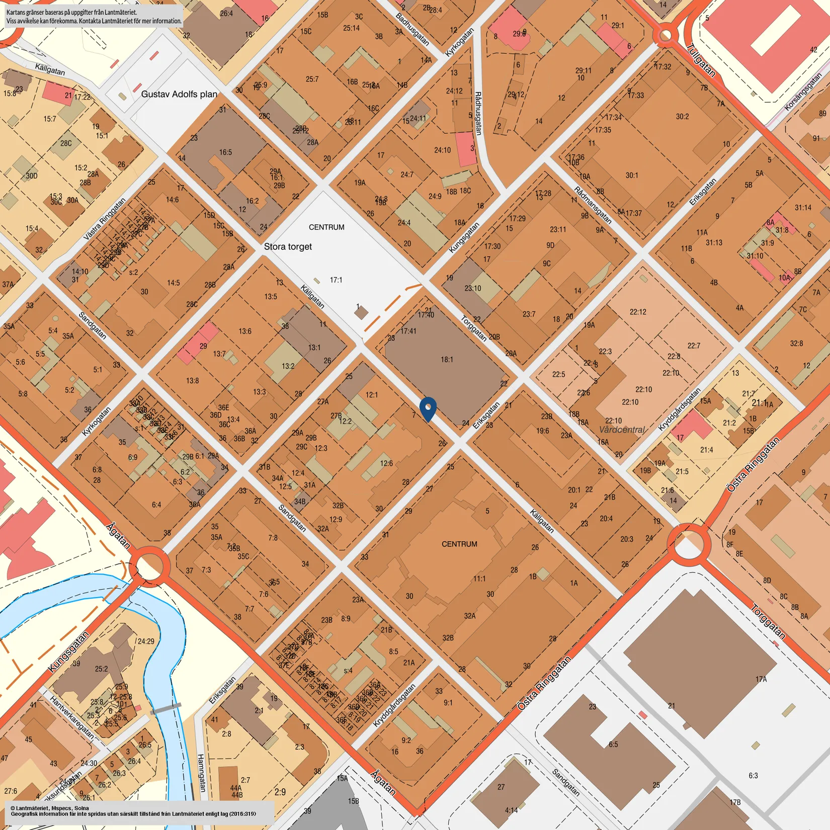 Bostadsrätt, Källgatan 7, Centrum, Enköping