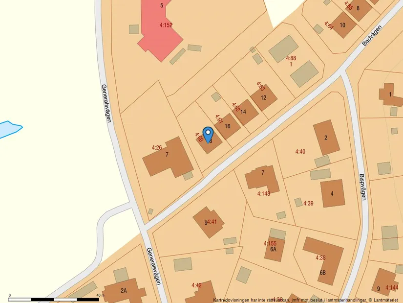 Radhus, Badvägen 18, Tuna, Österåker