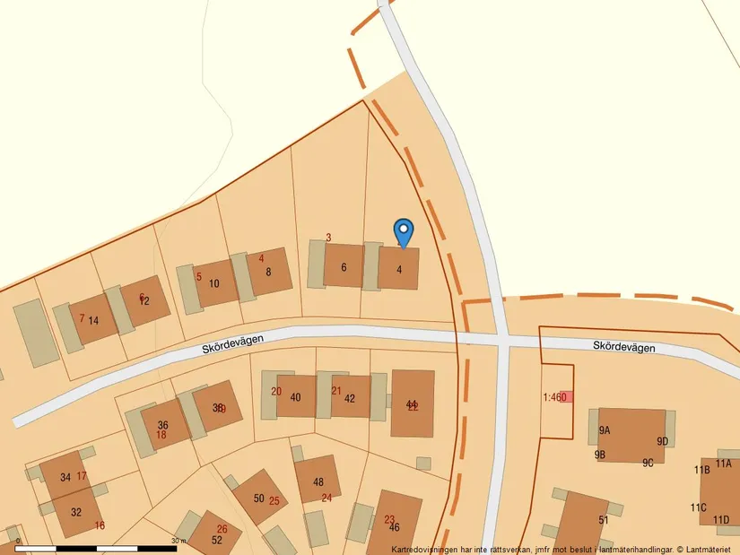 Radhus, Skördevägen 4, Åkers Styckebruk, Strängnäs