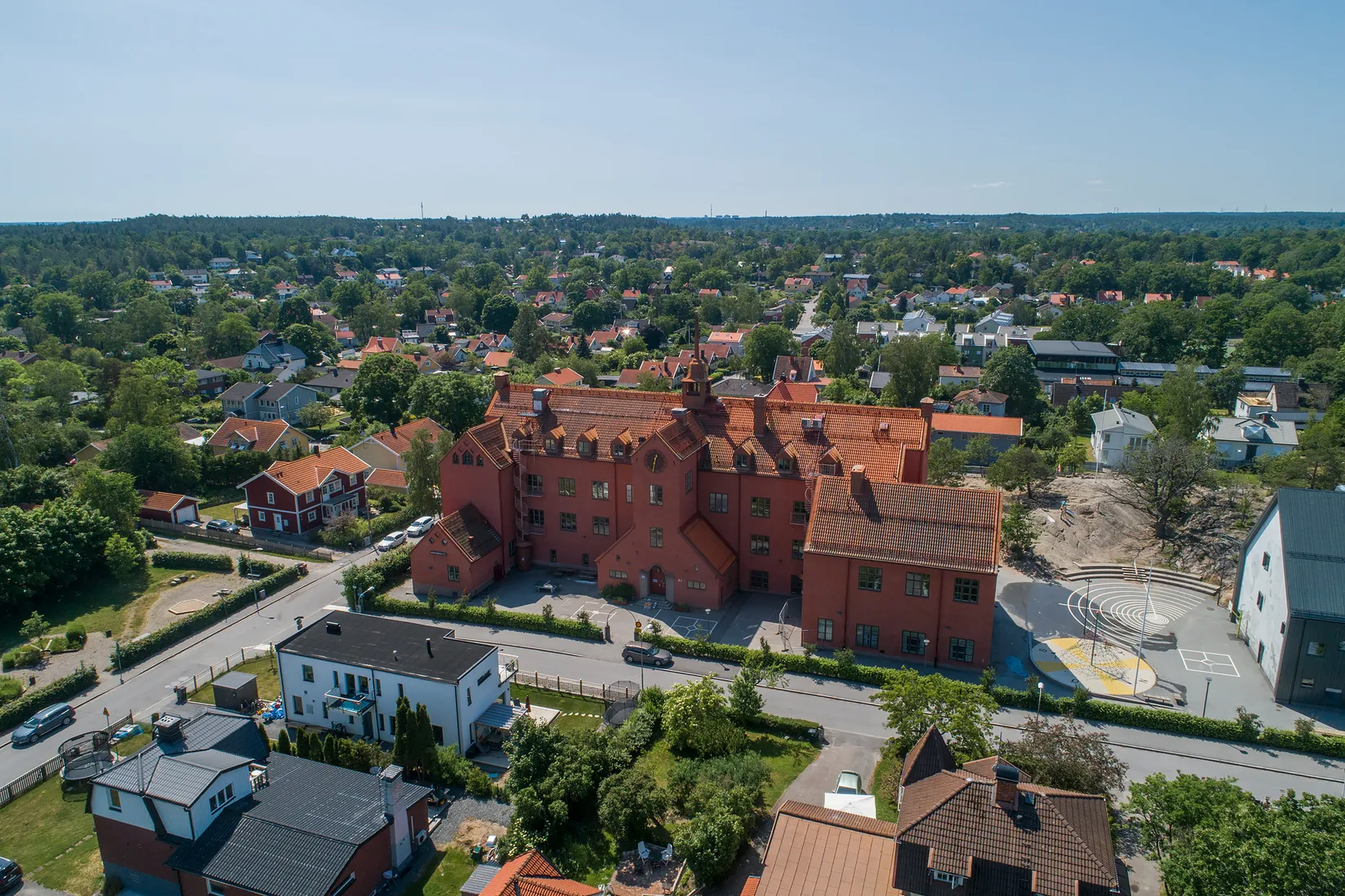 Radhus, Blåoxgränd 6, Älvsjö - Långbro, Stockholm