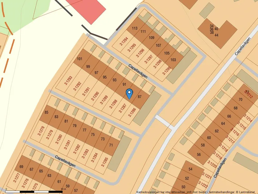 Radhus, Capellavägen 89, Skälby, Järfälla