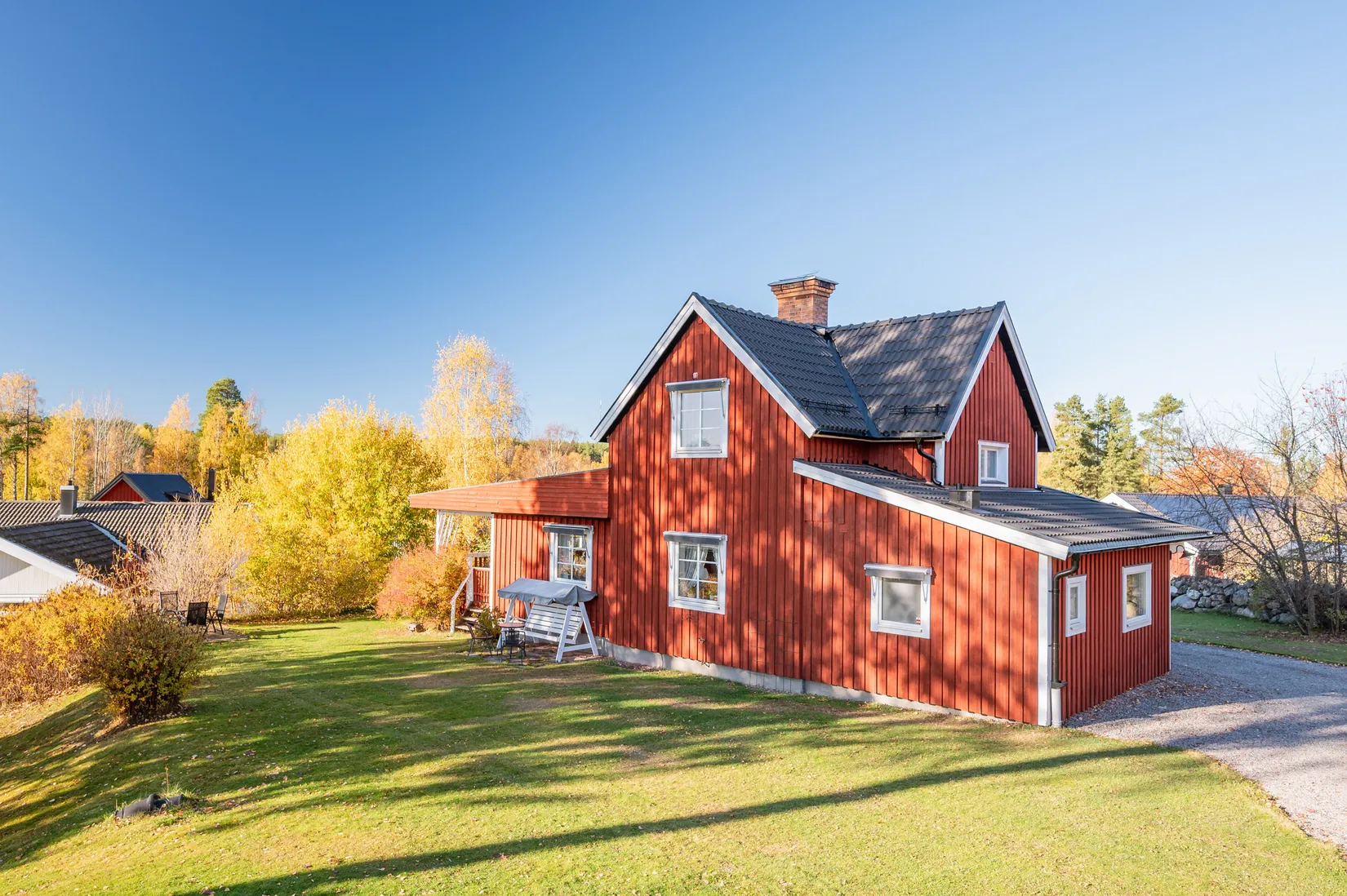 Villa, Råvägen 7, Varggården, Falun