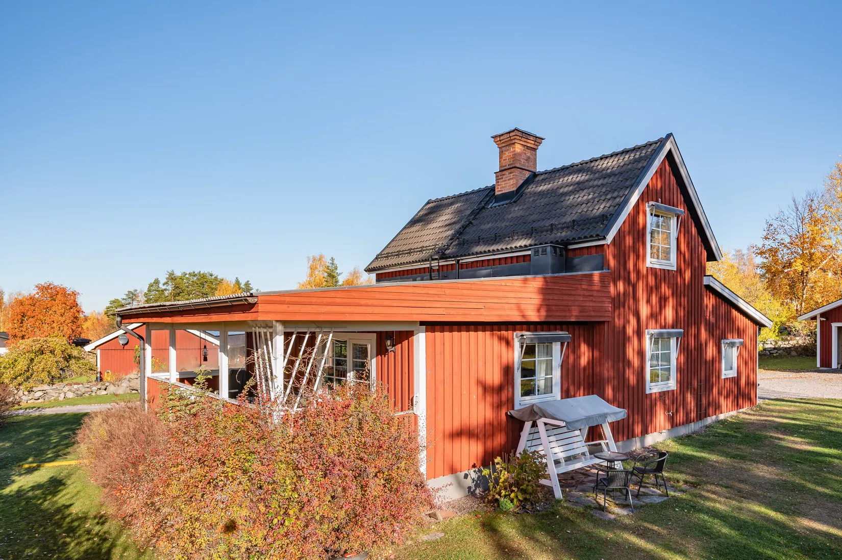 Villa, Råvägen 7, Varggården, Falun