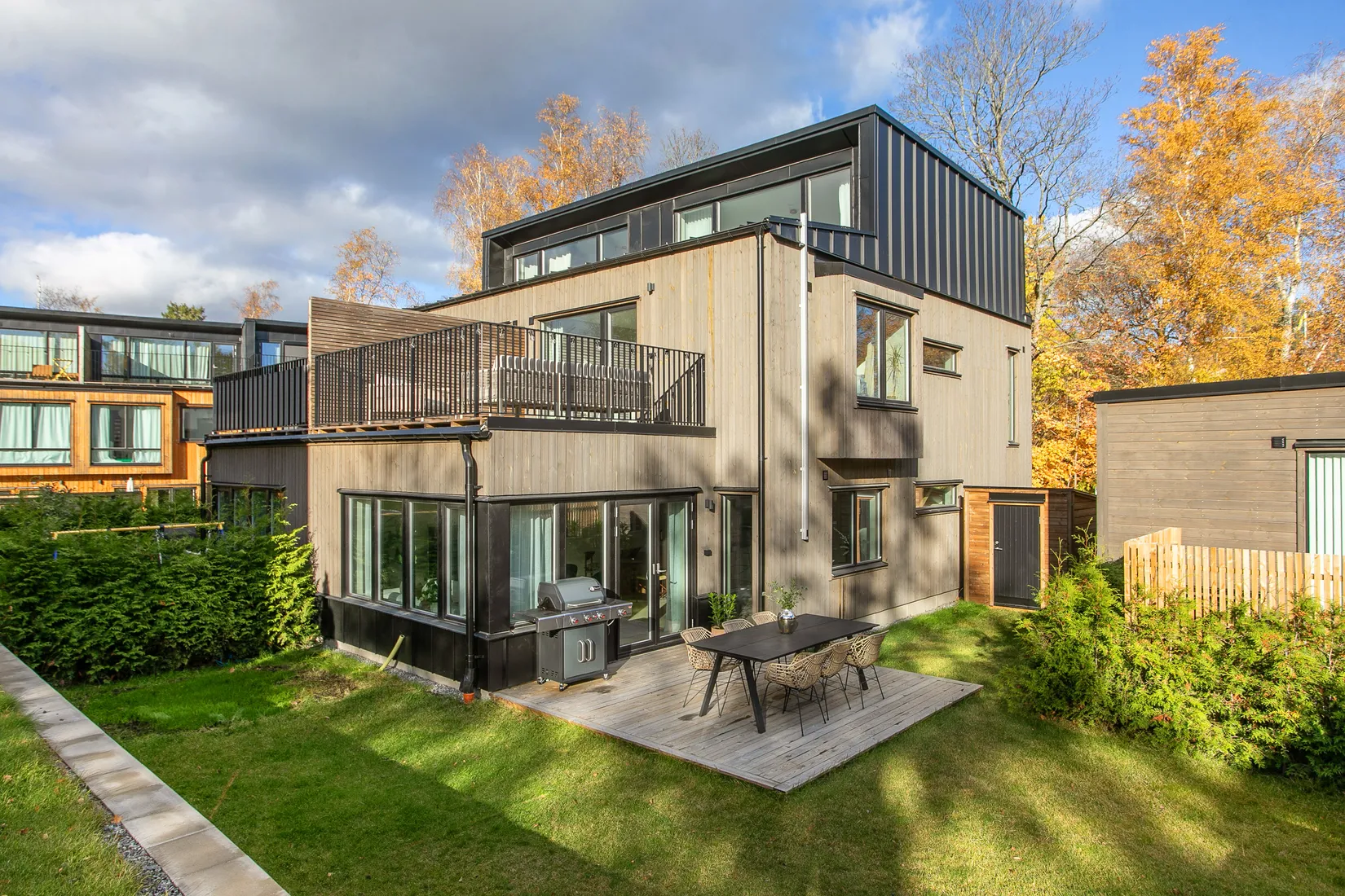 Radhus, Telegramvägen 18B, Norra Lännersta, Nacka