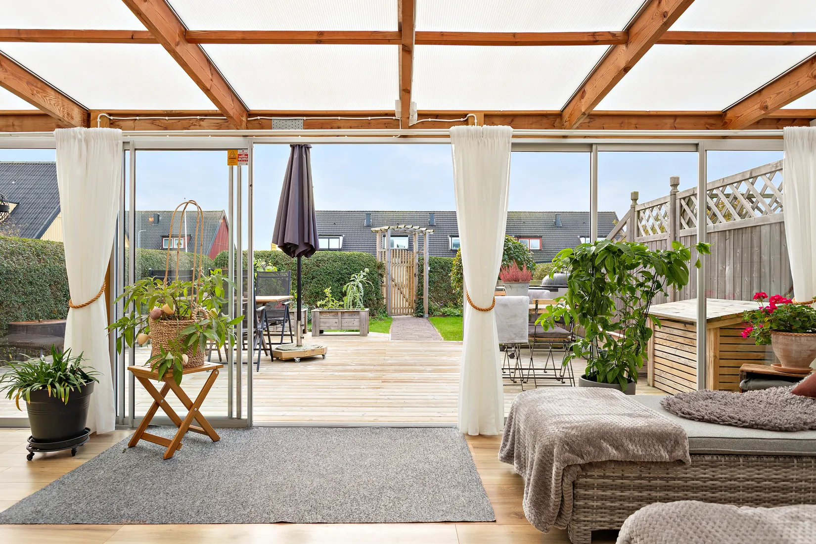 Radhus, Pölagårdsvägen 4D, Åsa tätort, Kungsbacka