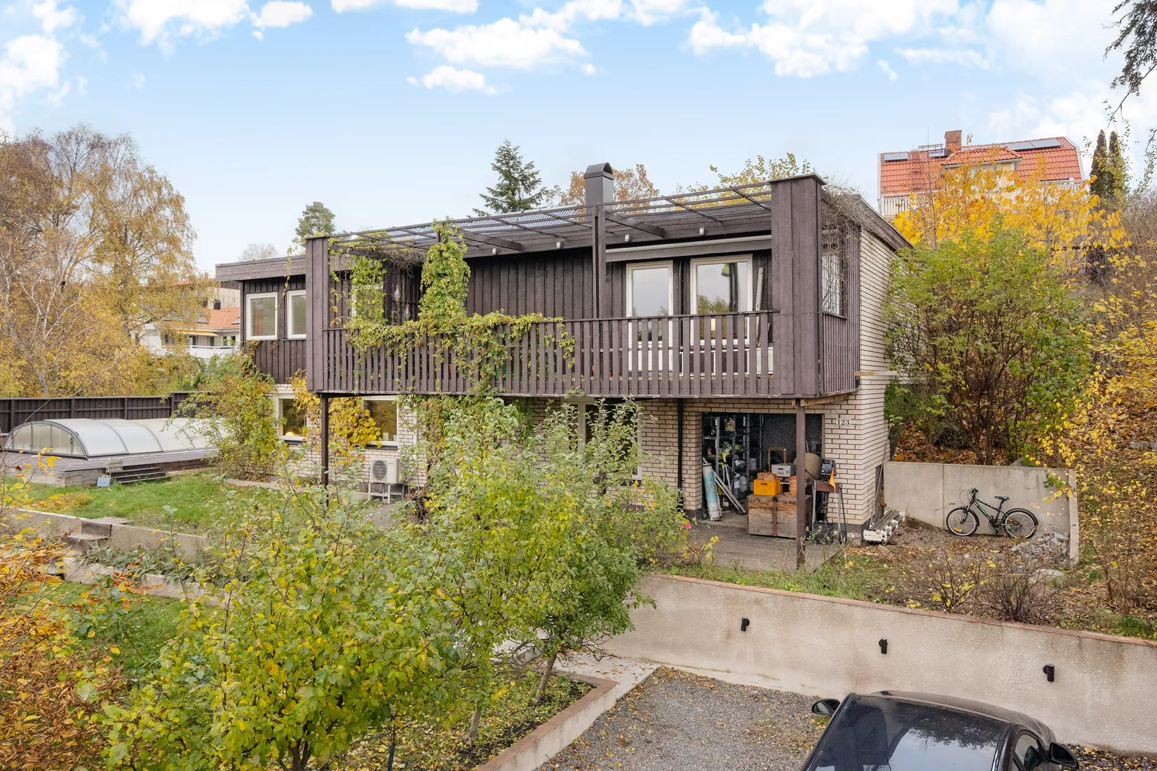 Villa, Solhemsbackarna 123, Spånga Solhöjden, Stockholm