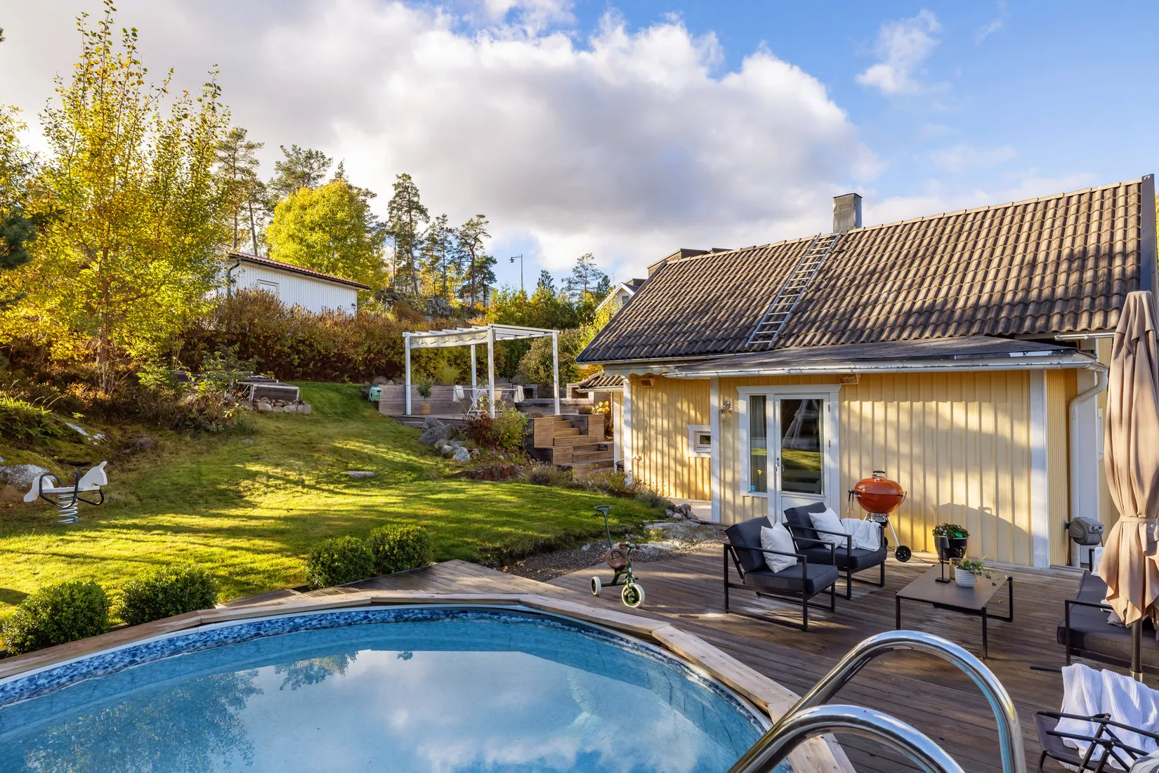 Villa, Gösta Ekmans väg 20, Eriksvik, Nacka