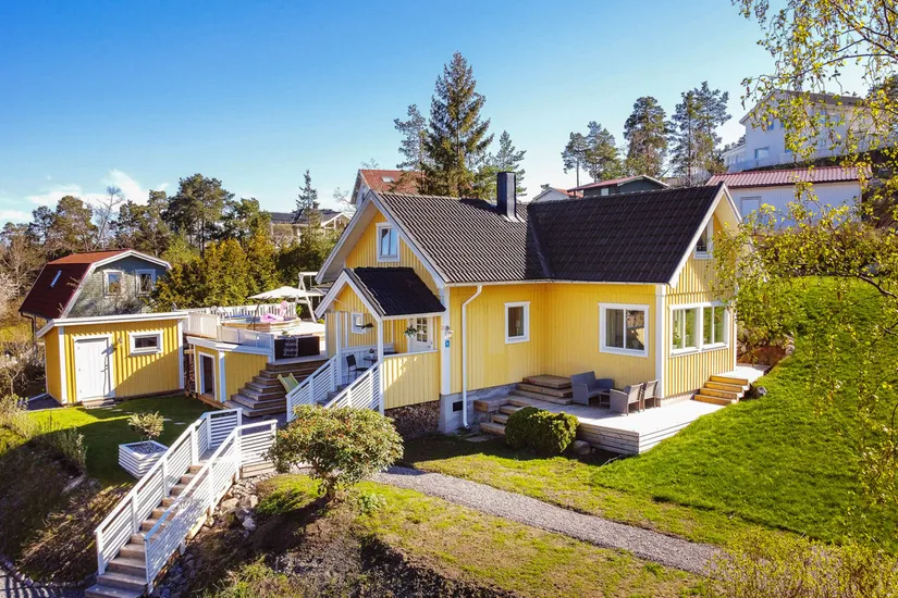 Villa, Gösta Ekmans väg 20, Eriksvik, Nacka