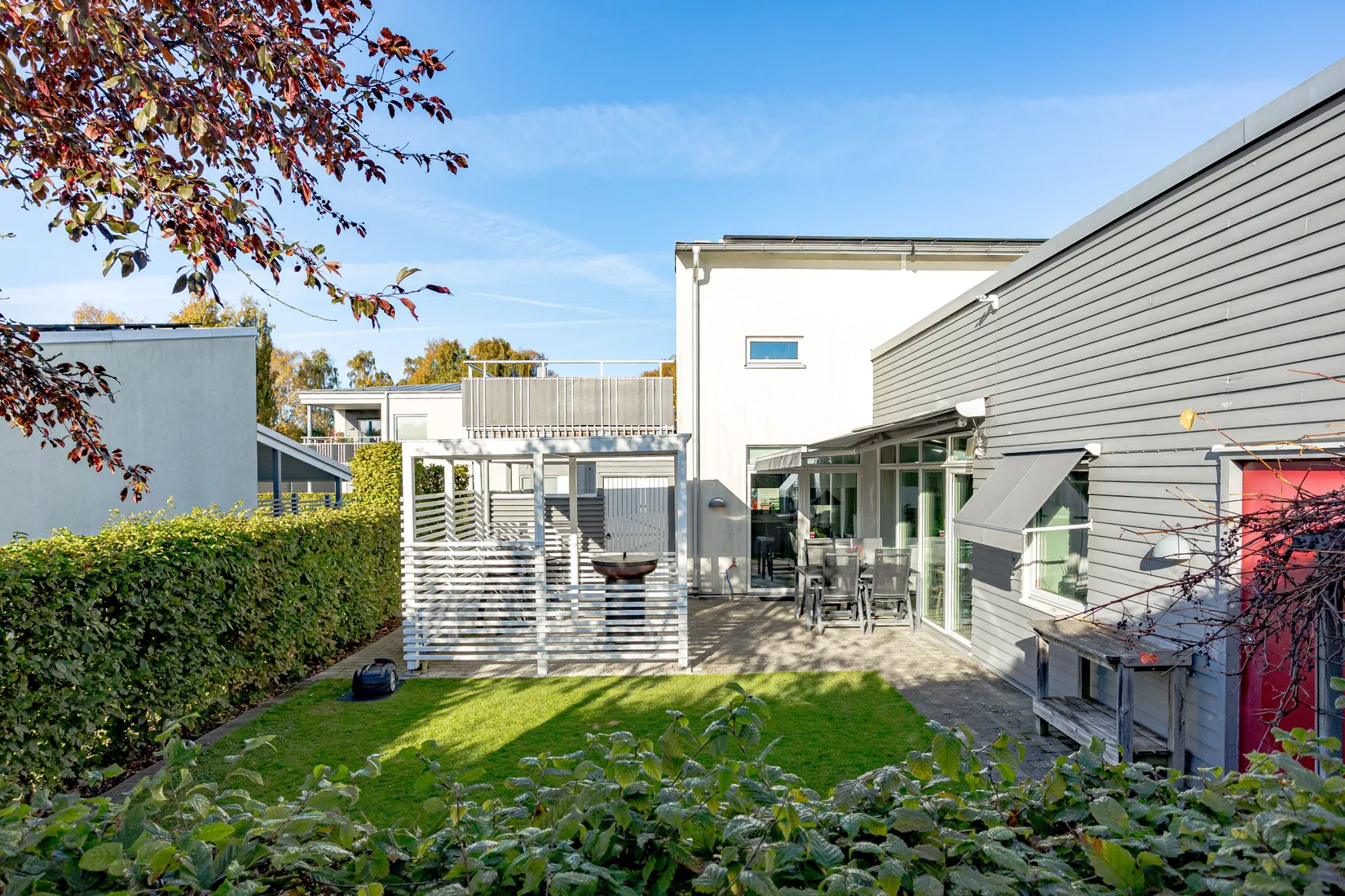Radhus, Angelikavägen 6, Fajans/Nyby Gärde, Falkenberg