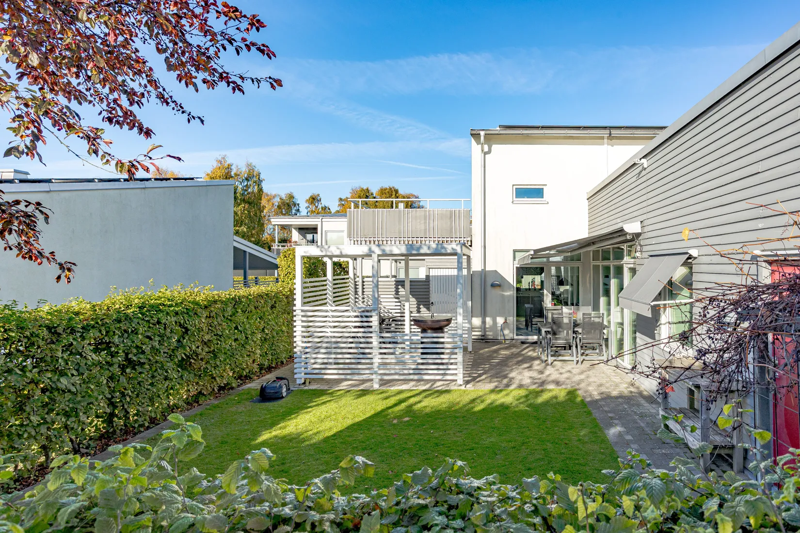 Radhus, Angelikavägen 6, Fajans/Nyby Gärde, Falkenberg