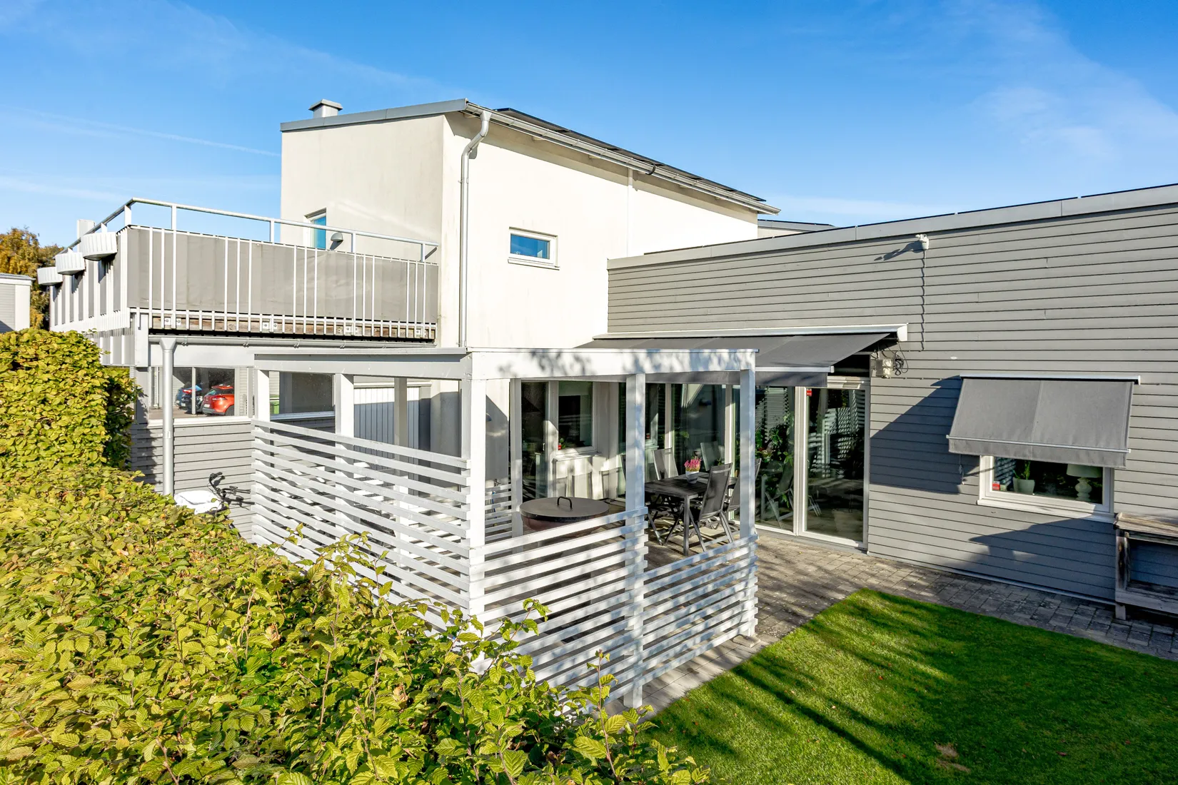 Radhus, Angelikavägen 6, Fajans/Nyby Gärde, Falkenberg