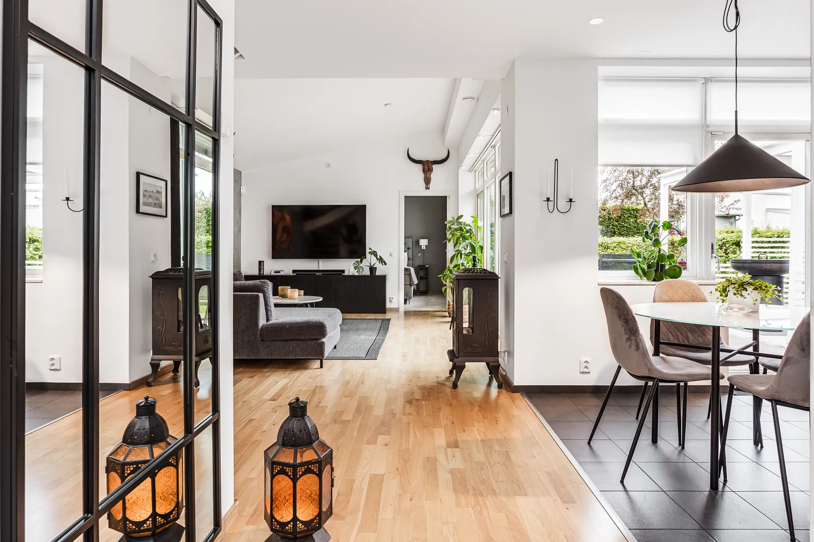 Radhus, Angelikavägen 6, Fajans/Nyby Gärde, Falkenberg