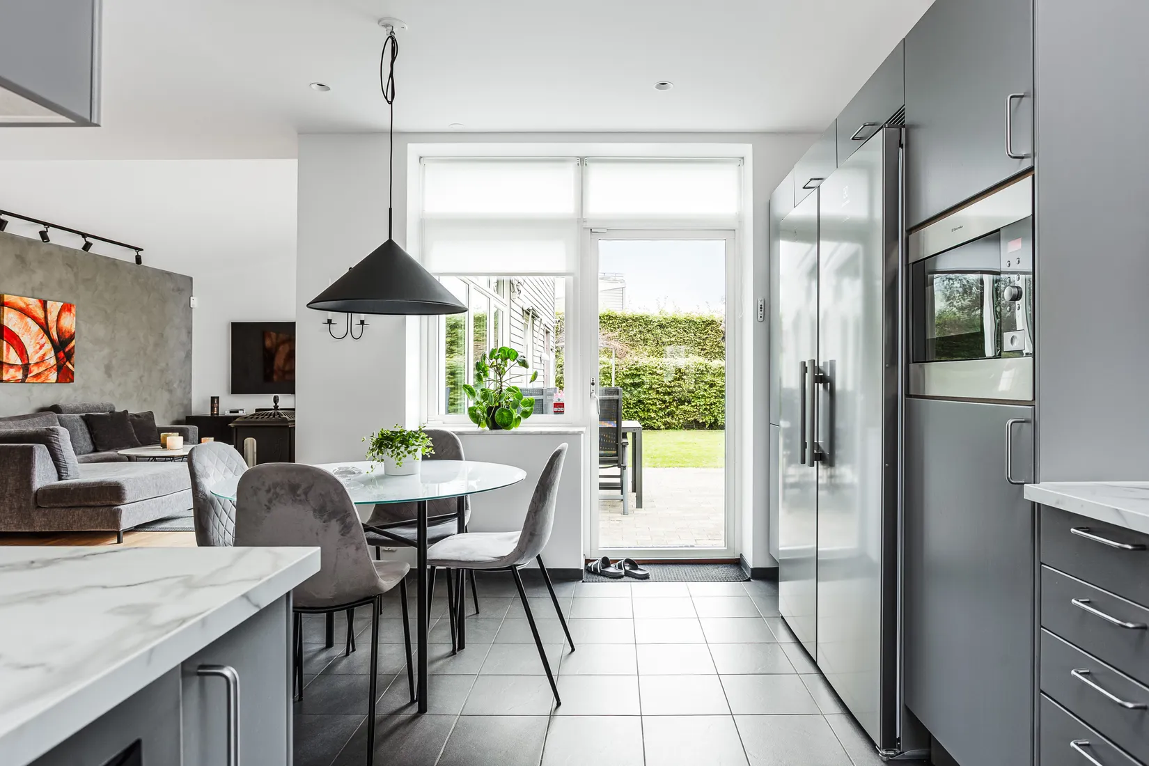 Radhus, Angelikavägen 6, Fajans/Nyby Gärde, Falkenberg